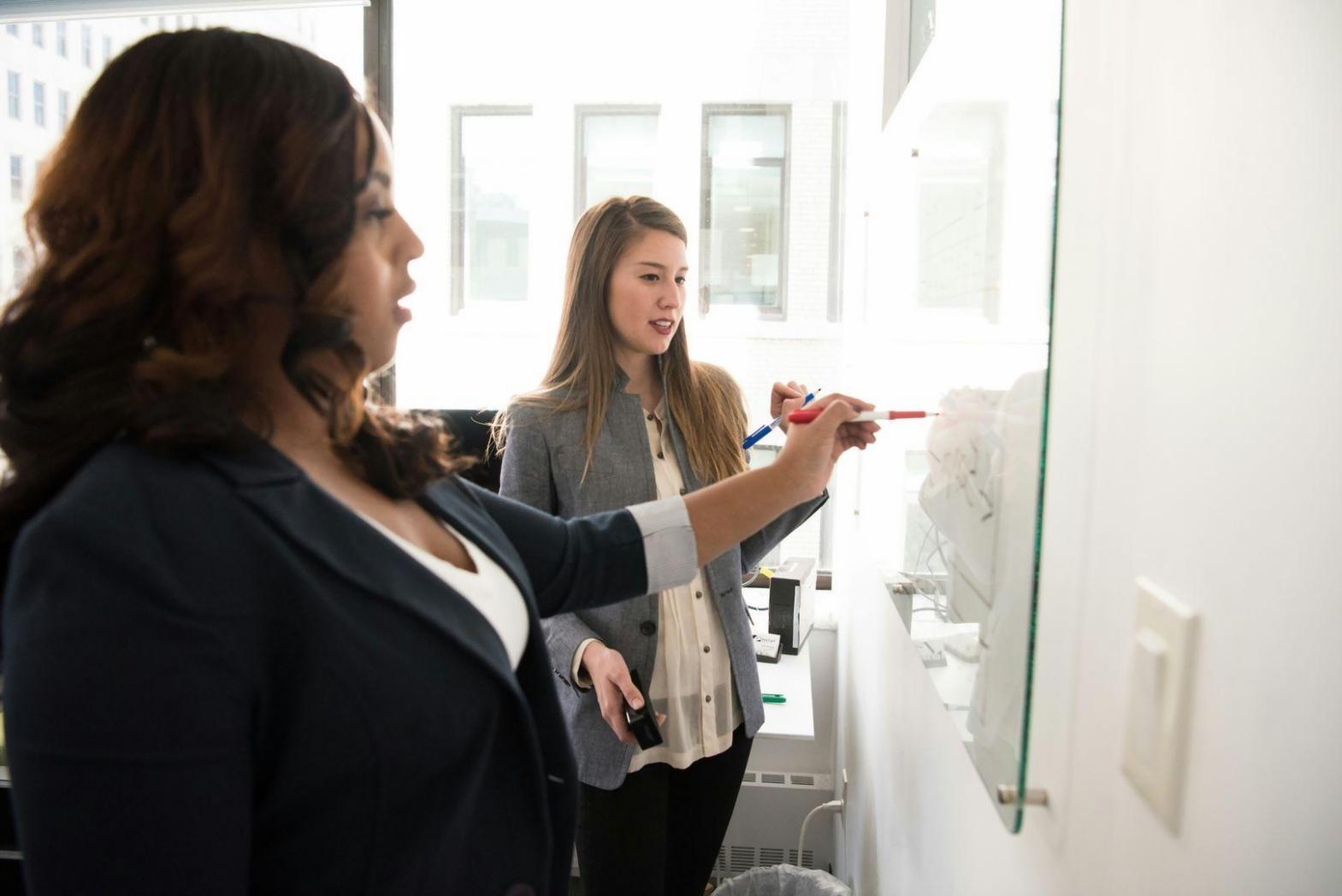 AI-driven financial analytics dashboard showing market trends and predictions