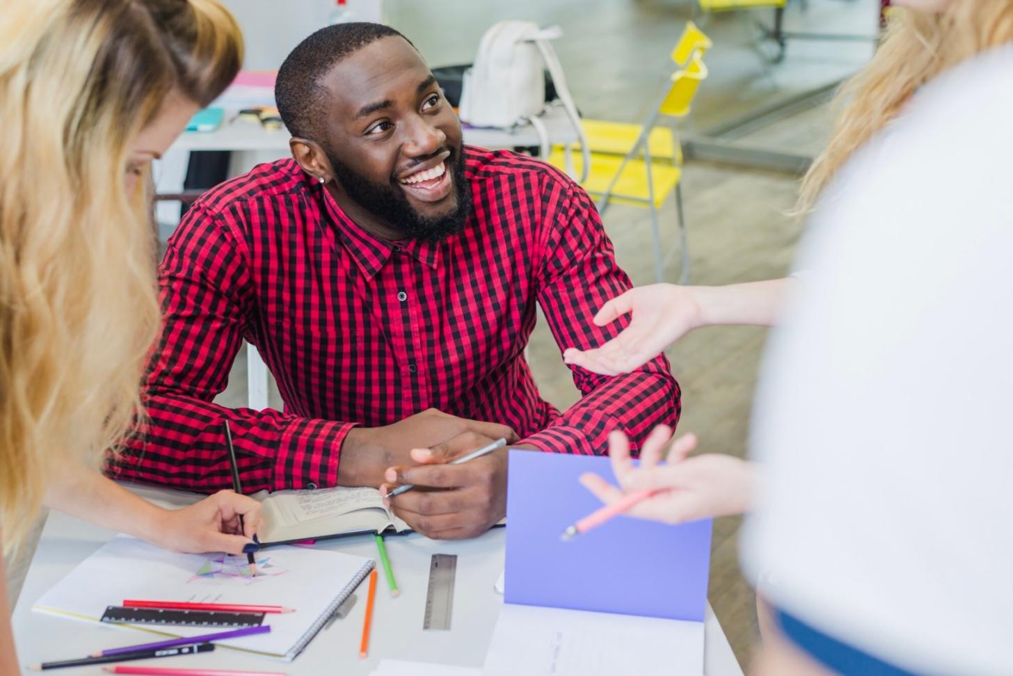 Development team working on financial tools